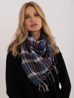 Women's checkered scarf arafatka