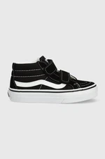 Dětské tenisky Vans UY SK8-Mid Reissue V VN00018TBD61 černá barva