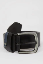 DEFACTO Men's Faux Leather Jean Belt