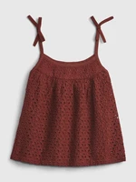 GAP Children's Top Strappy Eyelet