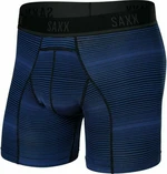 SAXX Kinetic Boxer Brief Variegated Stripe/Blue S Fitness spodní prádlo