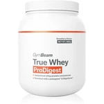 GymBeam True Whey ProDigest srvátkový proteín s tráviacimi enzýmami príchuť Strawberry 900 g