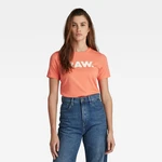 G-STAR T-shirt - RAW. Slim R T WMN ORANGE