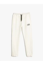 Koton Jogger Sweatpants Pocket Printed Cotton