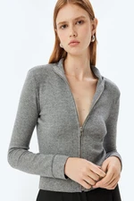 Koton Gray Women's Cardigan