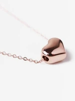 Vuch Deep Love Rose Gold Náhrdelník Růžová