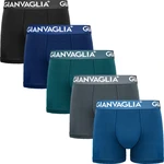 5PACK pánské boxerky Gianvaglia vícebarevné