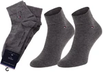 Calzini da uomo Tommy Hilfiger Tommy_Hilfiger_Socks_342025001758_2Pack_Grey