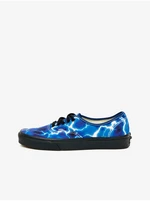 Blue Mens Sneakers with VANS Authentic Motif - Men