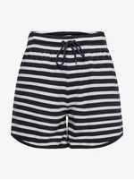 White and Blue Striped Shorts JDY Ivy - Women