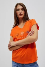 Moodo women's T-shirt - orange