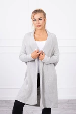 Bat sleeve sweater light grey