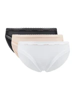 3PACK women's panties Calvin Klein multicolor