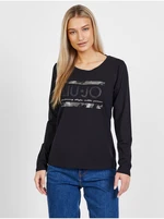 Black Women's Patterned T-Shirt Liu Jo - Women