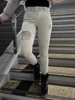 Jeans beige By la la cxp1211.beige