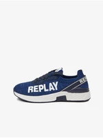 Dark Blue Children's Replay Sneakers