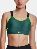 Under Armour UA Infinity Crossover High Dark Green Women's Sports Bra