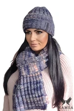 Női szett Kamea Kamea_Set_Hat&Scarf_K.21.236.16_Jeans