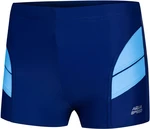 AQUA SPEED Kids's Swimming Shorts Andy Navy Blue/Blue Pattern 12