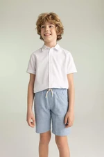 DEFACTO Boy Regular Fit Polo Neck Cotton Short Sleeve Shirt