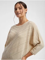 Orsay Beige Women Patterned Sweater - Women