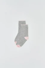 Dagi Gray Melange Socks