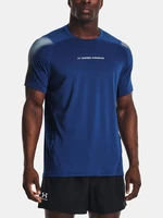 T-Shirt Under Armour UA HG Armour Nov Fitted SS-BLU - Men