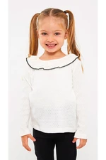 LC Waikiki Crew Neck Long Sleeved Baby Girl T-Shirt