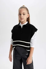 DEFACTO Girl Regular Fit Sweater Vest