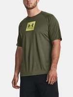 Under Armour T-Shirt UA Tech Prt Fill SS-GRN - Men's