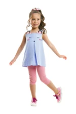 Denokids Blue Sleepy Tunic Set