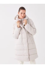 LC Waikiki Women's Hooded Straight Down Jacket