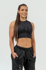 NEBBIA Dámsky crop top s vysokou podporou INTENSE Mesh