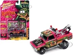 1965 Chevrolet Tow Truck "Rat Fink - Took the Bait" Fink Pink with "Rat Fink" Graphics "Zingers" Limited Edition to 3484 pieces Worldwide "Street Fre