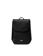 Black Women's Leather Backpack Vuch Elmon