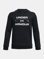 Under Armour UA Armour Fleece Graphic HD Mikina dětská Černá