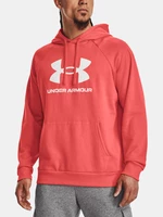 Under Armour UA Rival Fleece Logo HD Mikina Červená