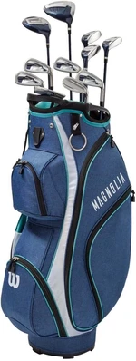 Wilson Staff Magnolia Complete Ladies Cart Bag Set Mâna dreaptă Grafit Doamne -1 inch Set pentru golf