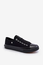 Men's Low-Top Sneakers Big Star Black