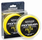 Mivardi splétaná šňůra monster reflex braid 200 m žlutá-průměr 0,70 mm