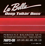 La Bella 760FS-CB Set de 6 corzi pentru bas