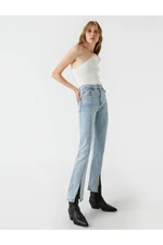 Koton High Waisted Jeans With Spanish Leg - Victoria Slim Jean