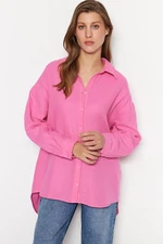 Trendyol Pink Woven Shirt