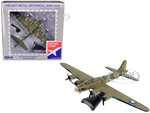 Boeing B-17F Flying Fortress Bomber Aircraft "Memphis Belle" United States Army Air Corps 1/155 Diecast Model Airplane by Postage Stamp