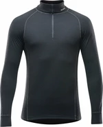 Devold Duo Active Merino 210 Zip Neck Man Black L Lenjerie termică