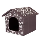 Hundehütte Reedog Brown Flower - L