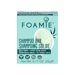 FOAMIE Tuhý šampon v cestovní velikosti Take Me Aloe Way 20 g