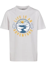 Children's Life Is An Adventure T-Shirt White