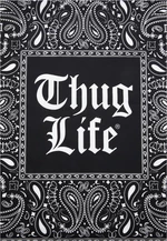 Thug Life Bandana Overthink Black