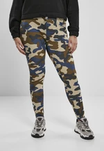 Women's Summer Olive Camo High-Waisted Camo Leggings